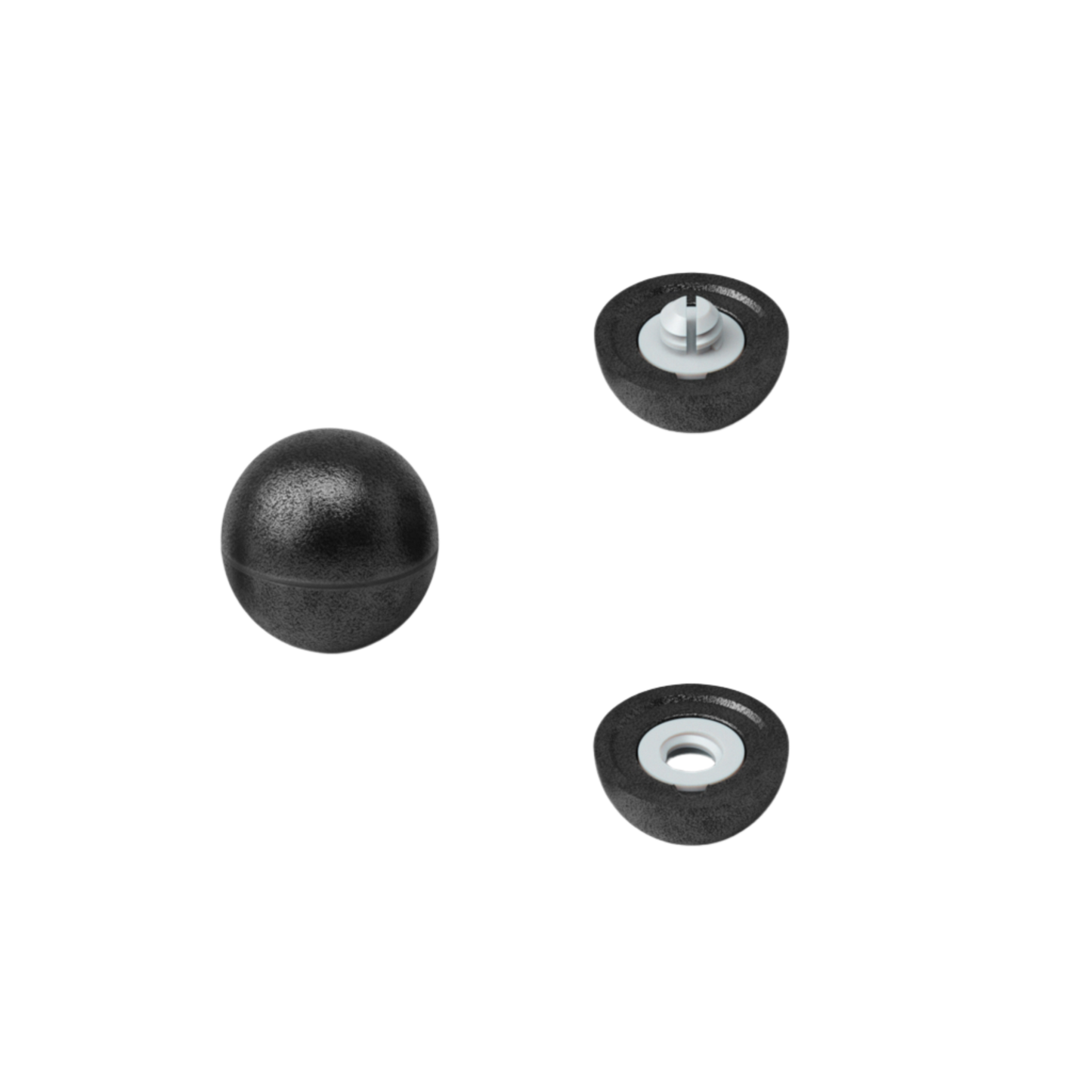 Oros indicators feature patent pending Soft-Lock™ technology. The design encloses fastening hardware inside of two molded soft foam hemispheres. When closed, the hardware holds the line, while the foam hemispheres compress creating friction between the two hemispheres that keeps them from disengaging.