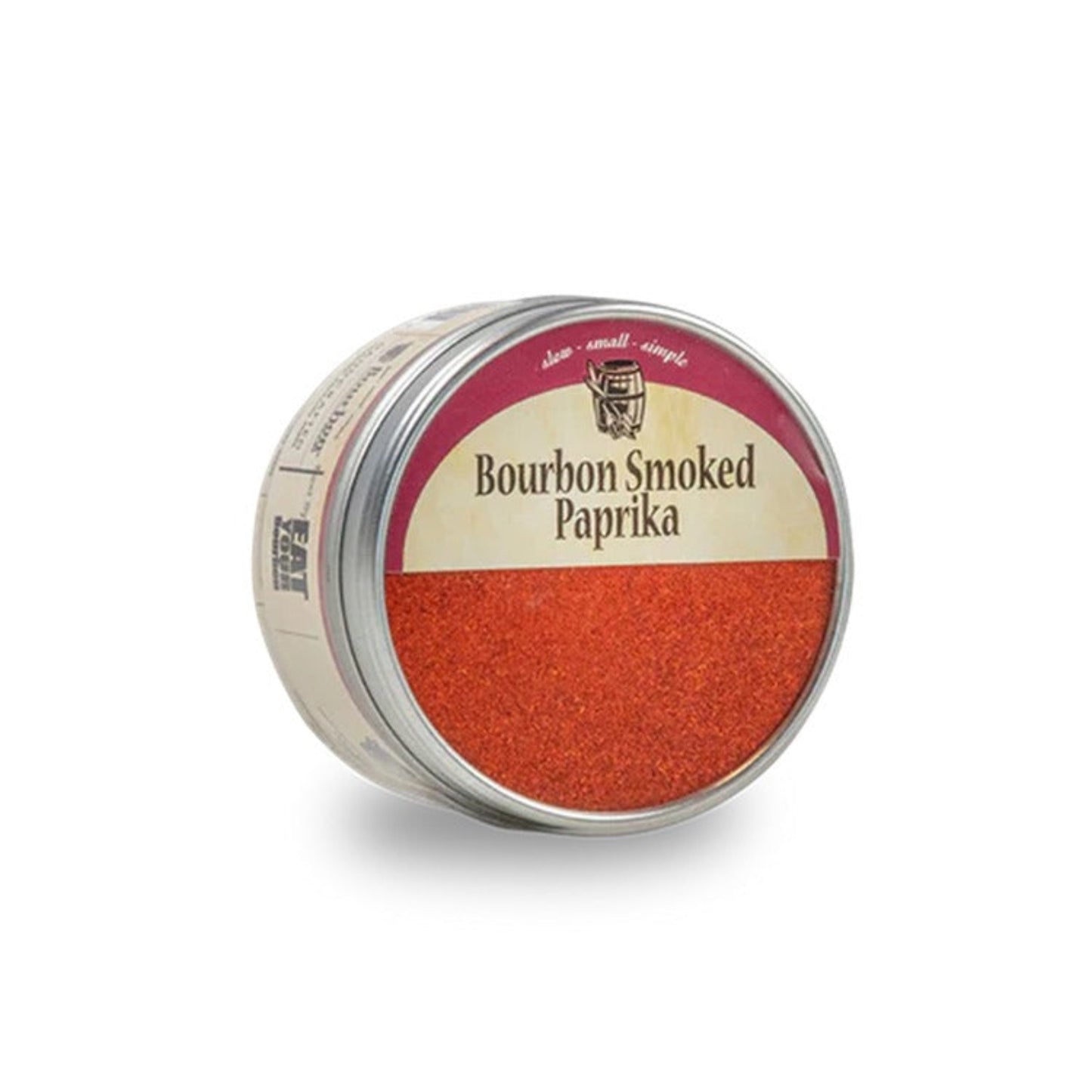 The only bourbon barrel smoked paprika. Made from peppers grown in New Mexico. This mellow paprika has sweet, piquant, and aromatic notes with hints of smoked oak. Use to season poultry, fish, veggies, soups, sauces, or marinades.
Sweet, Piquant, And Smoky