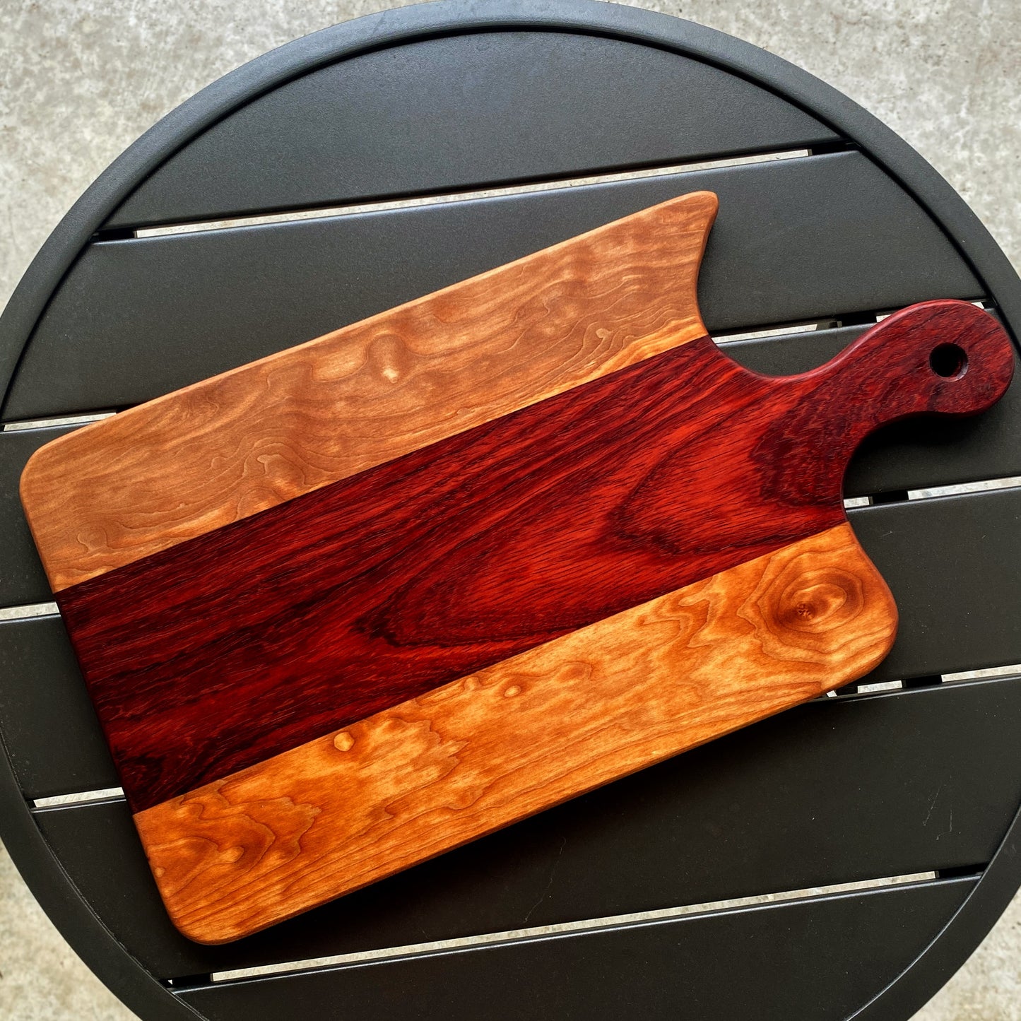 Handcrafted Charcutier Board - Fish On! Custom Rods