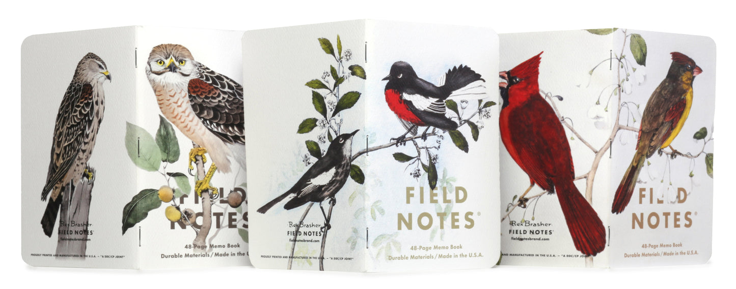 Our 64th Quarterly Edition is “The Birds and Trees of North America” Edition, featuring the artwork of Rex Brasher (1869–1960). We’ve added a third 3-Pack to the series and are restocked with the original two.