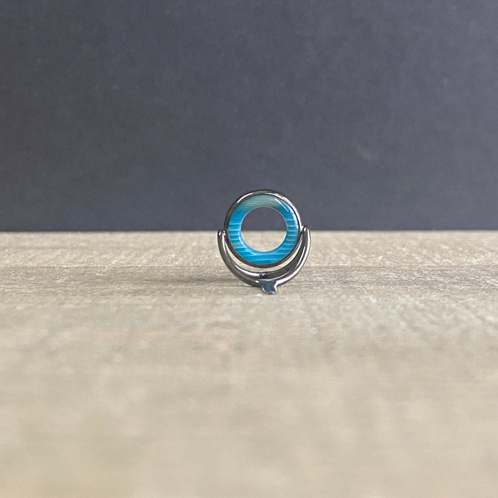 12mm Agate Stripping Guide Black Nickel