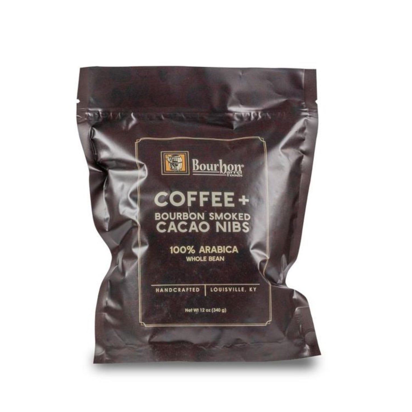 Indulge in the rich and complex flavors of our Bourbon Aged Coffee with Bourbon Smoked Cacao Nibs. This unique blend combines the smooth notes of bourbon with the bold flavors of cacao for a truly decadent experience. The coffee beans, sourced from the finest organic farms in South America, are aged in bourbon barrels, imparting a subtle hint of oak and vanilla to the brew.