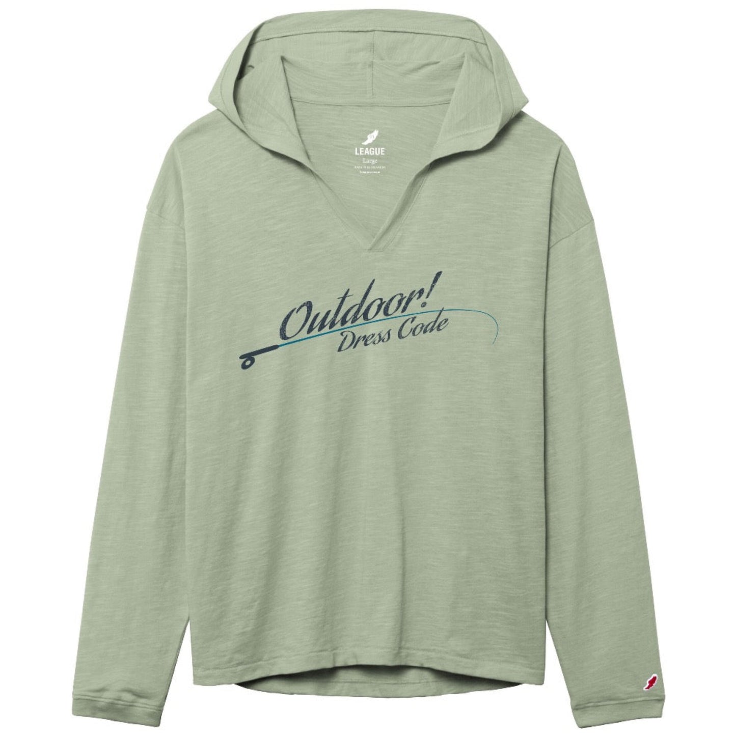 Outdoor Dress Code- Jersey Slub Womens Hood