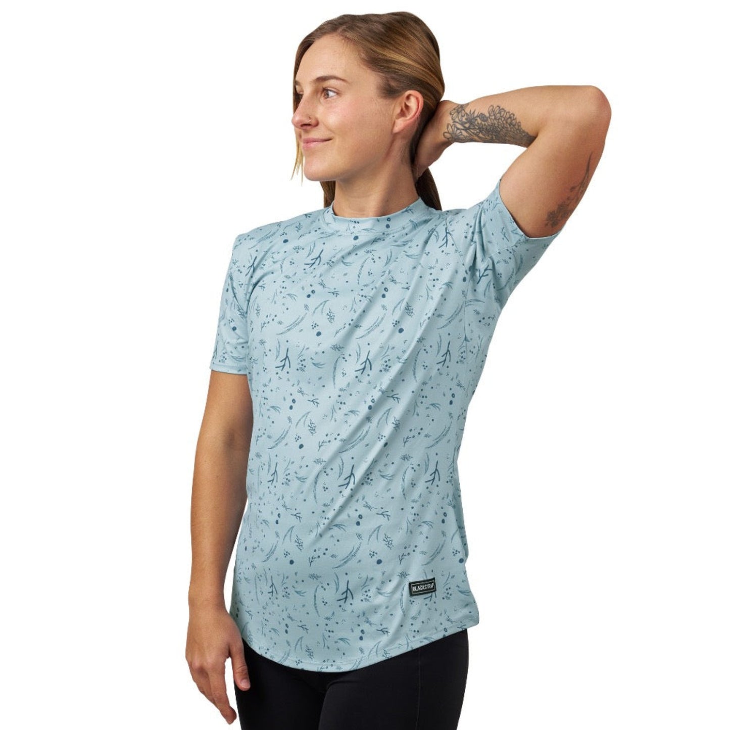 Women's Performance Tee - Fish On! Custom Rods - Outdoor Dress Code