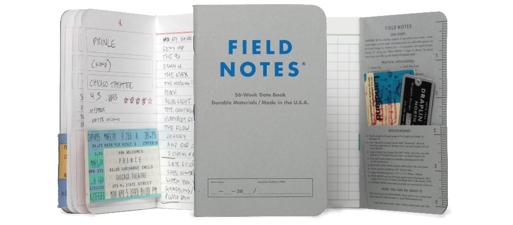 Field Notes Brand® Ledgers and Date Books - Mercantile Outdoors