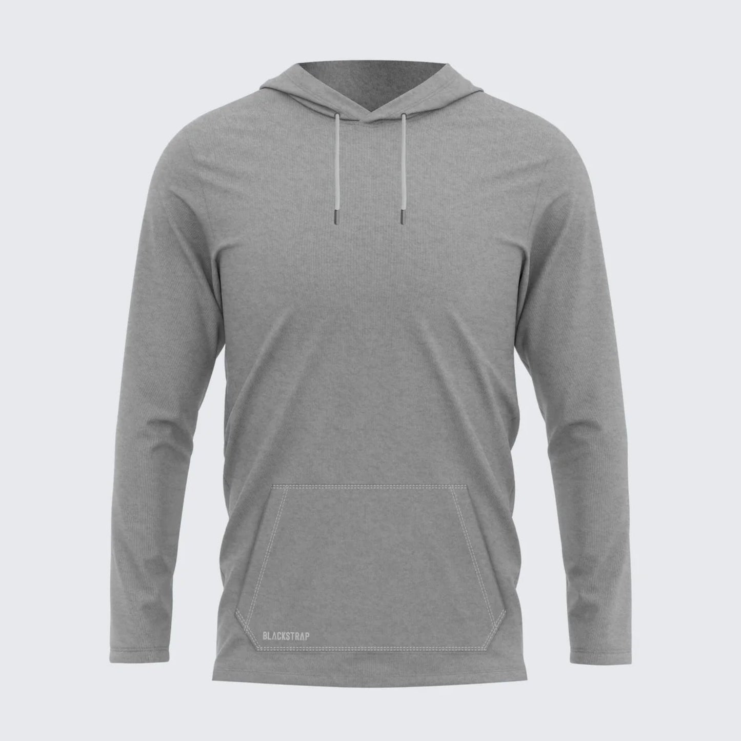 Men's Aspect Drirelease Ultralight Hoodie in Ash gray - moisture-wicking hoodie with UPF 50+ sun protection