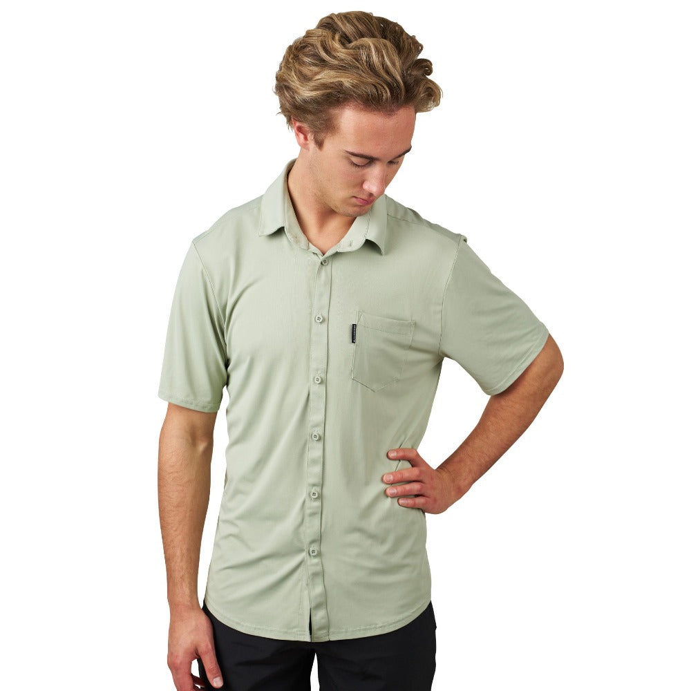 Men's Performance Button Up - Outdoor Dress Code