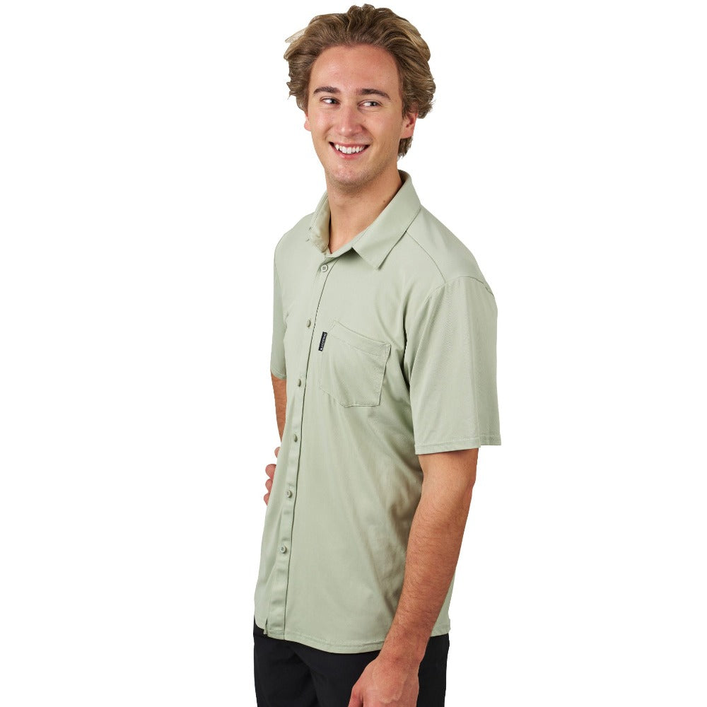 Men's Performance Button Up - Outdoor Dress Code