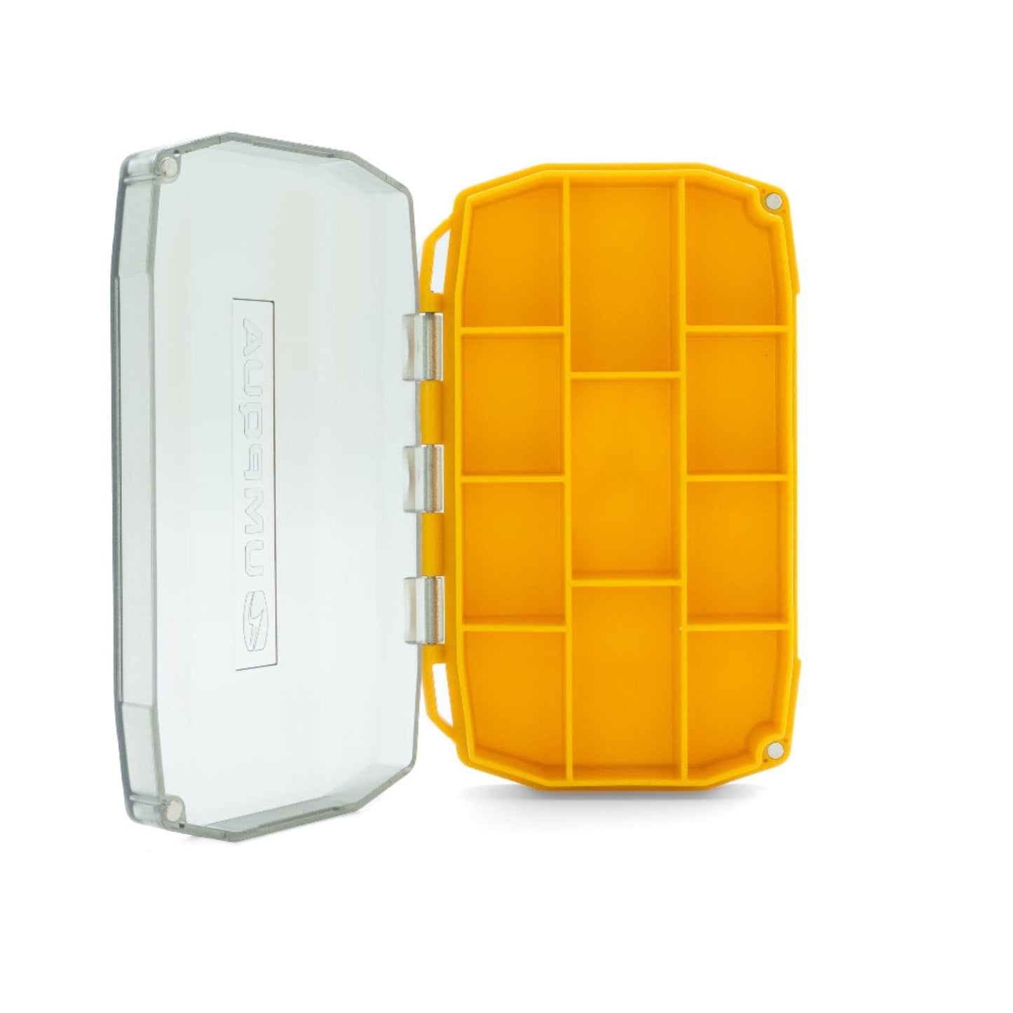 Quick access, effortless organization, and zero guesswork—the UPG Compartment Box is built for anglers who need their go-to patterns ready at a glance.
With 11 secure compartments and a clear lid, this box keeps a variety of flies neatly sorted and instantly visible, eliminating the frustration of digging through clutter.
Whether you’re storing match-the-hatch staples, trusted favorites, or fresh-off-the-vise creations, this box makes organization seamless.
It’s simple and efficient —the UPG Compart