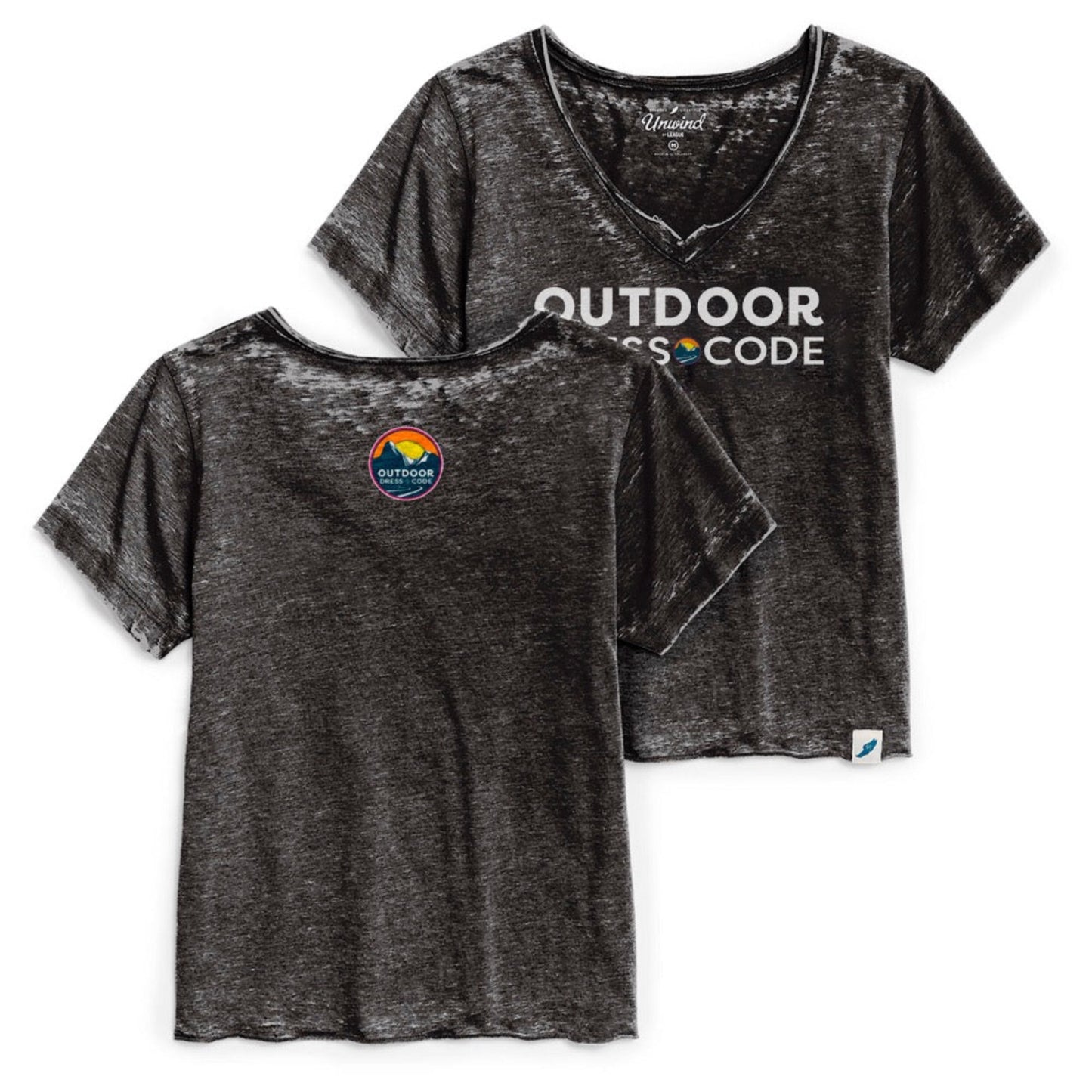 Women's Loose Fit V-Neck - Outdoor Dress Code