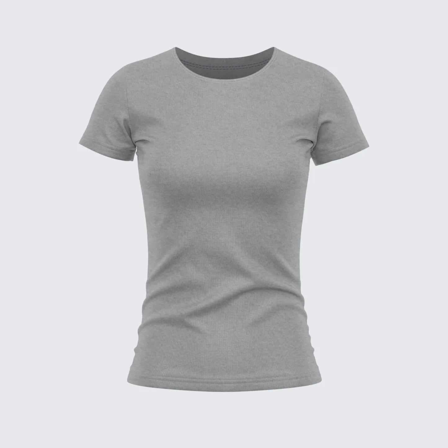 Women's Aspect T-Shirt in Ash gray - breathable Drirelease fabric