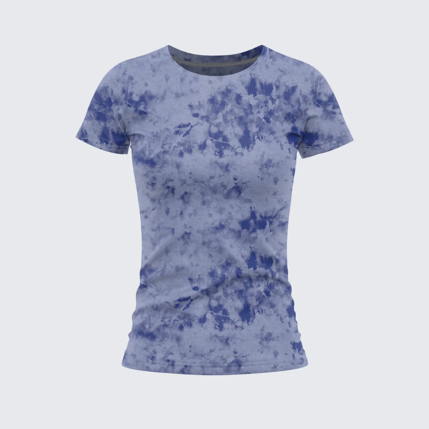 Women's Aspect T-Shirt in Tie Dye Crescent pattern - lightweight performance wear