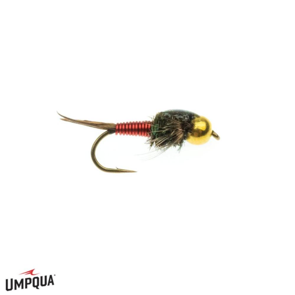 copper fly fishing rod Copper John Gold Bead Red