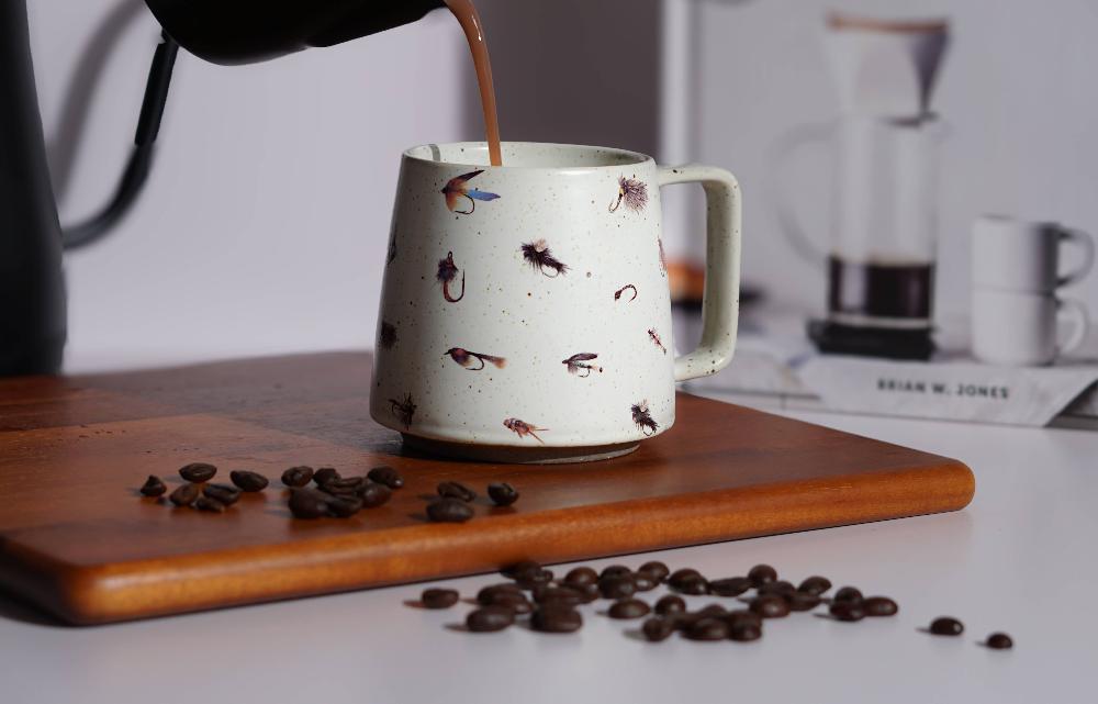 Fly Fisher's Haven Stoneware Mug - Mercantile Outdoors