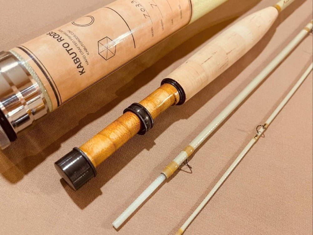 Kabuto 7'0 3wt Blonde / Light Flamed Bamboo Fly Rod – Fish On