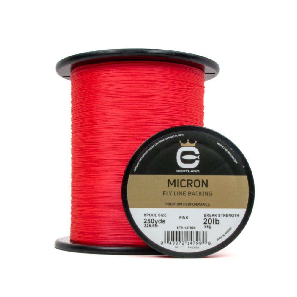 cortland fly reel backing Micron Fly Line Backing