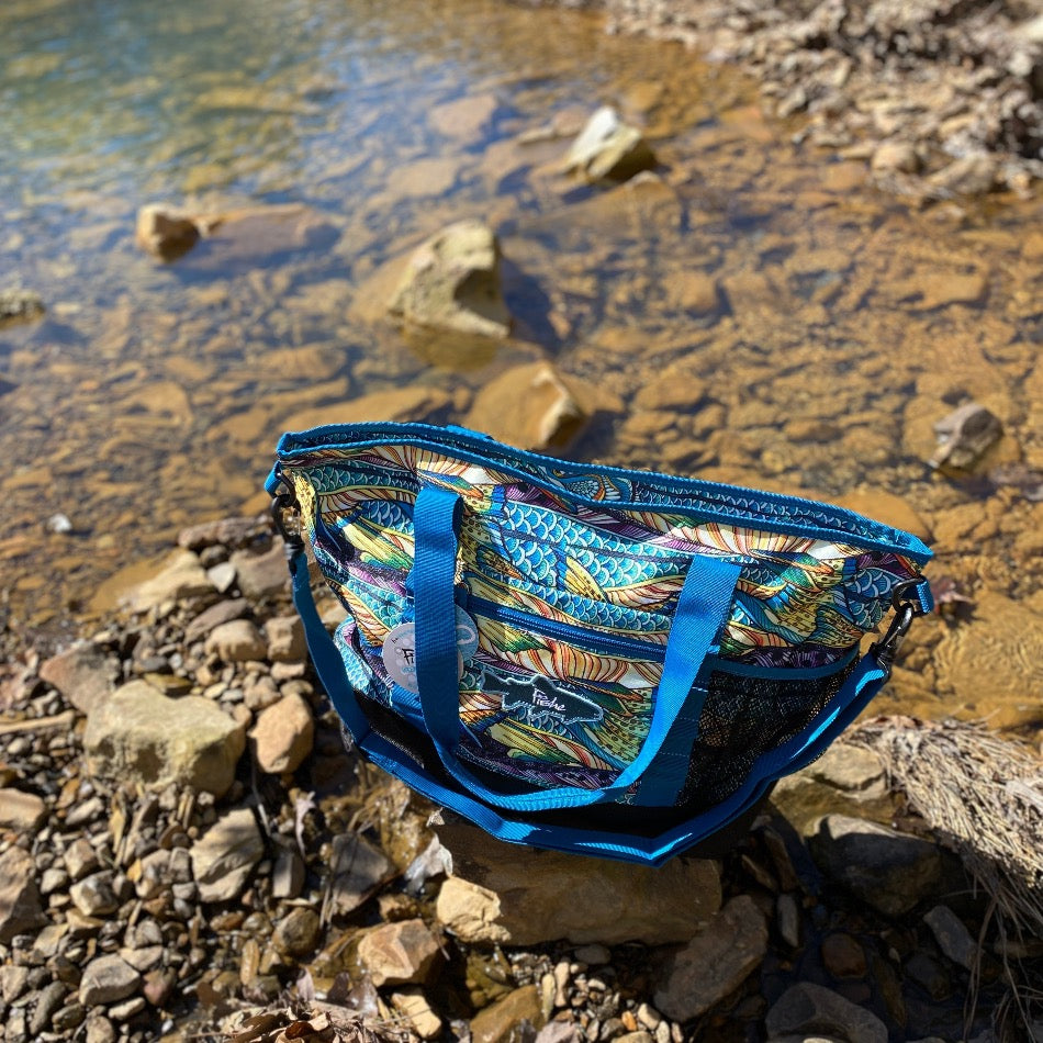 Kaleido King Weekender Bag - Fish On! Custom Rods