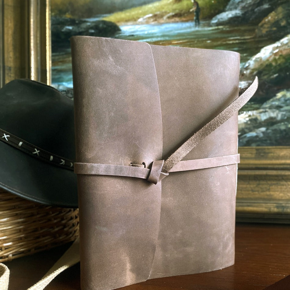Family Leather Photo Album - Fish On! Custom Rods