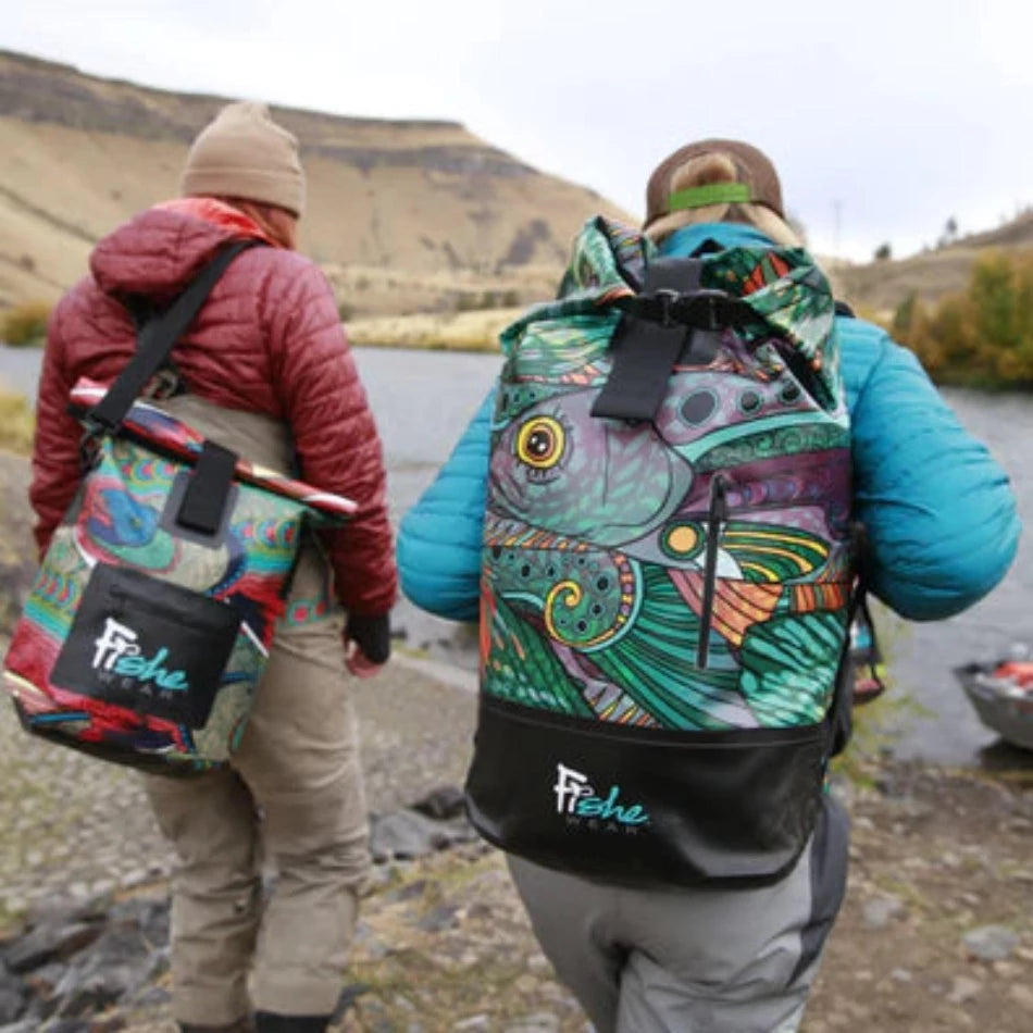 Groovy Grayling Backpack Dry Bag - Fish On! Custom Rods