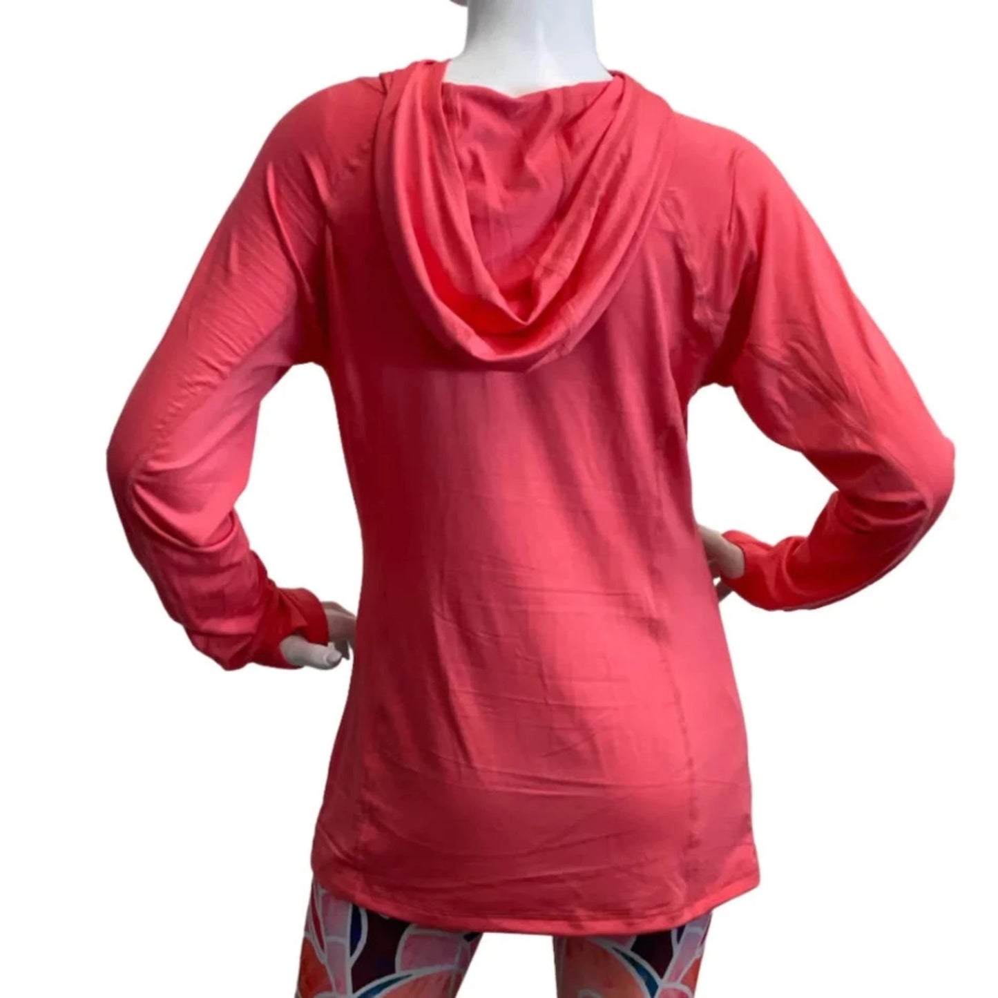 Close-up of Stonefly Sunshirt breathable fabric texture and hood design for outdoor activities"