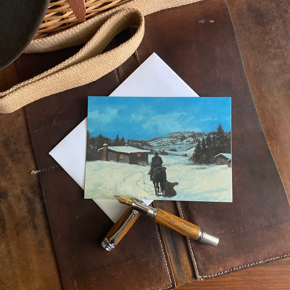 Home for Christmas Cards - Fish On! Custom Rods