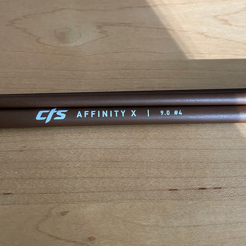 CTS Affinity X  Carbon Fly Rod - Fish On! Custom Rods