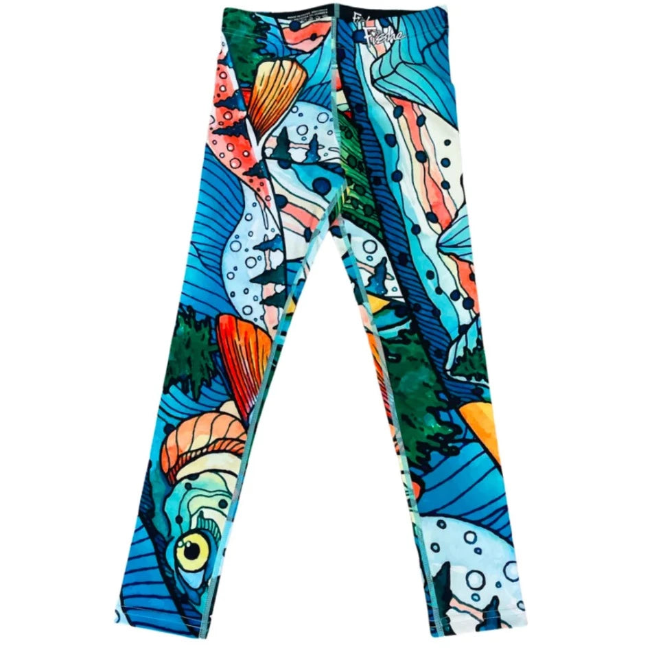 Mt. Cutty Signature Leggings - Kids - Fish On! Dress Code