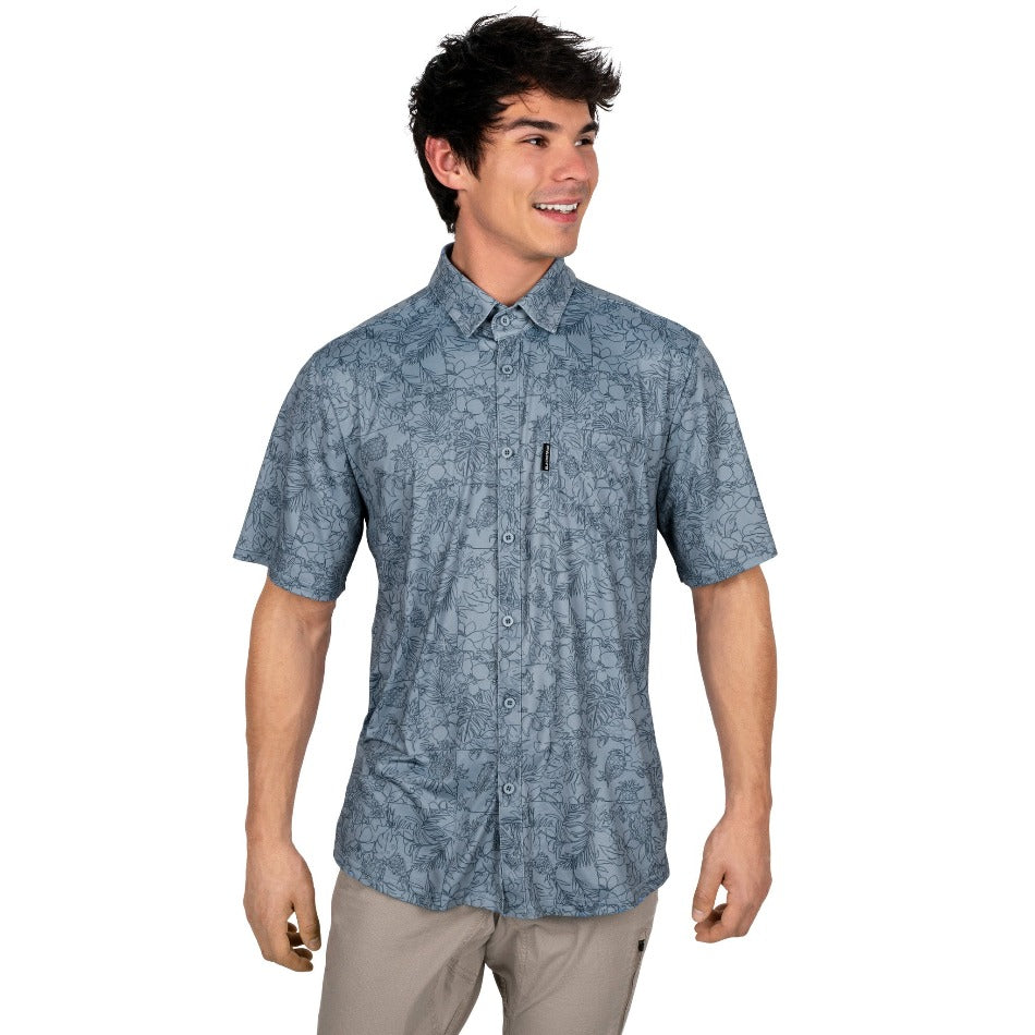 Brackish Button Up Sun Shirt