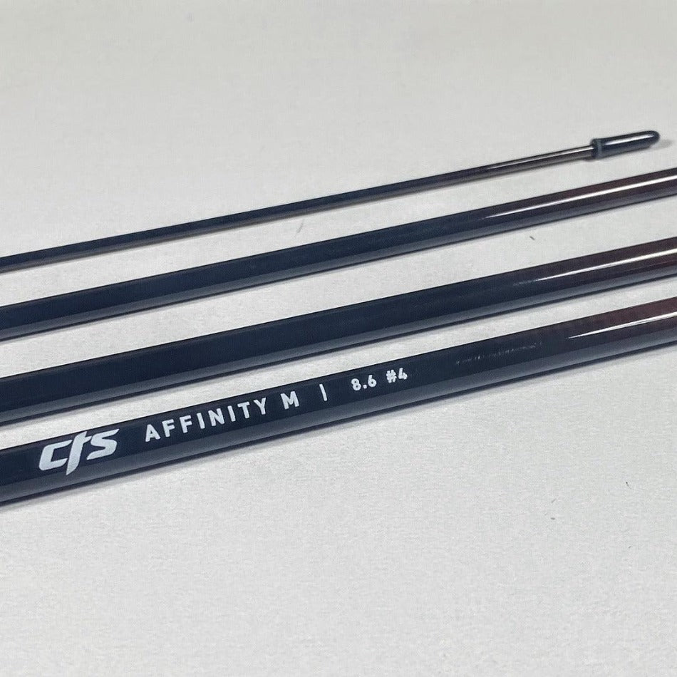 Affinity M Dark Golden Olive 8’6” 4wt - Fish On! Custom Rods