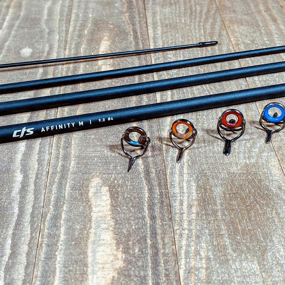 custom rods fishing Affinity M Satin Black 9' 4wt