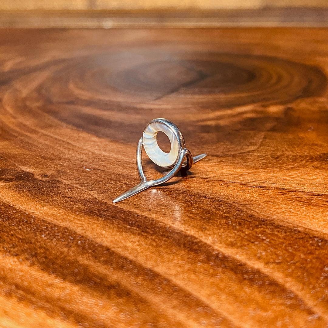 Agate Stripping Guide 8mm - Fish On! Custom Rods