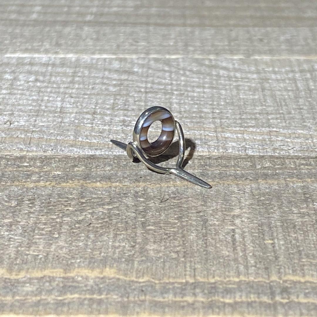 Agate Stripping Guide 8mm - Fish On! Custom Rods