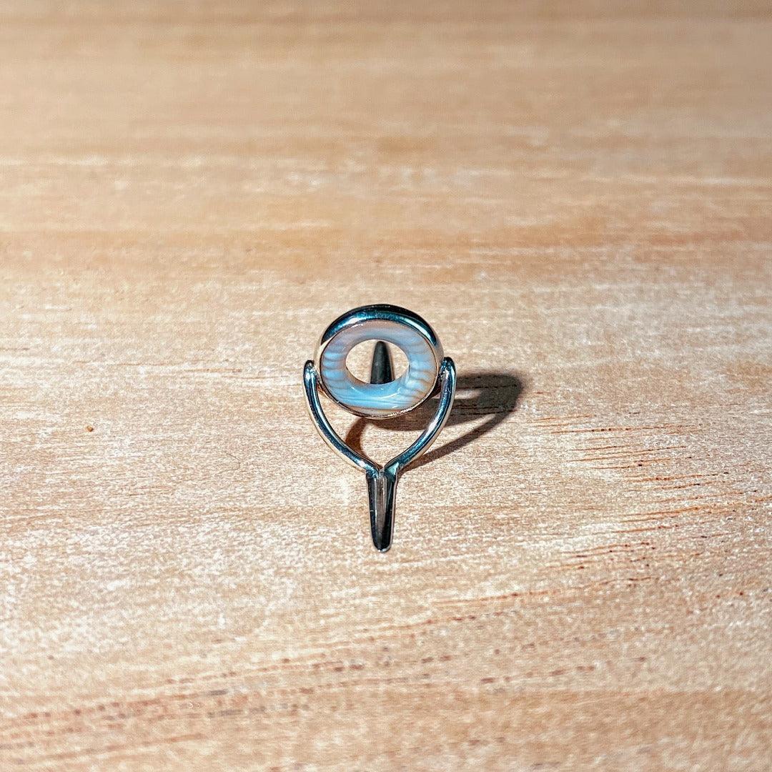 Agate Stripping Guide 8mm - Fish On! Custom Rods