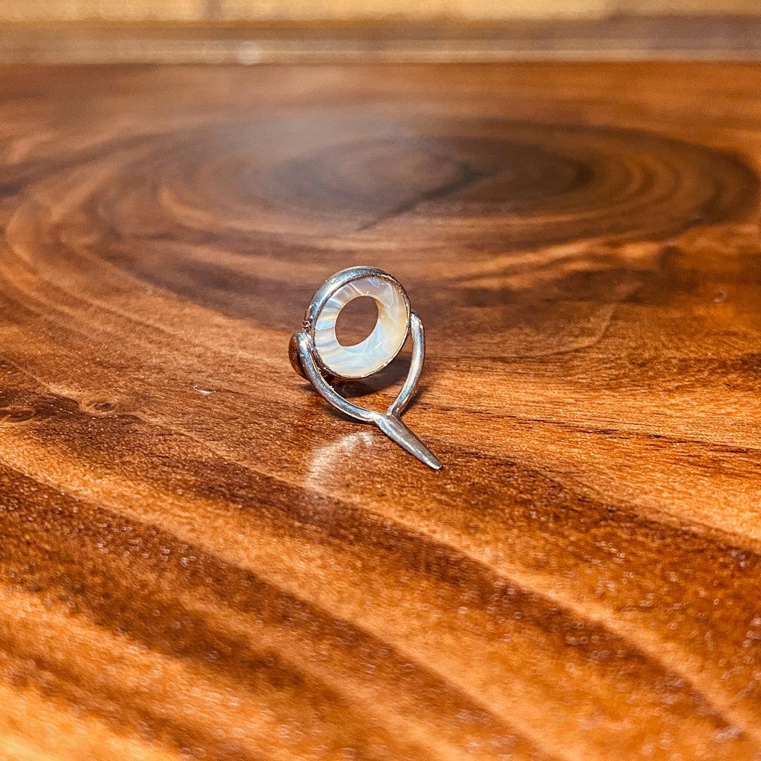 Agate Stripping Guide 8mm - Fish On! Custom Rods