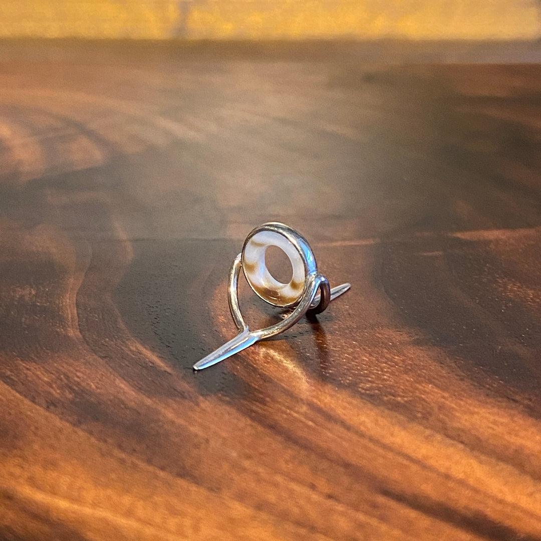 Agate Stripping Guide 8mm - Fish On! Custom Rods