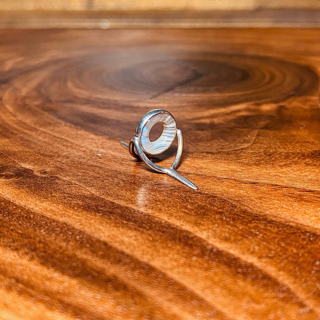 Agate Stripping Guide 8mm - Fish On! Custom Rods