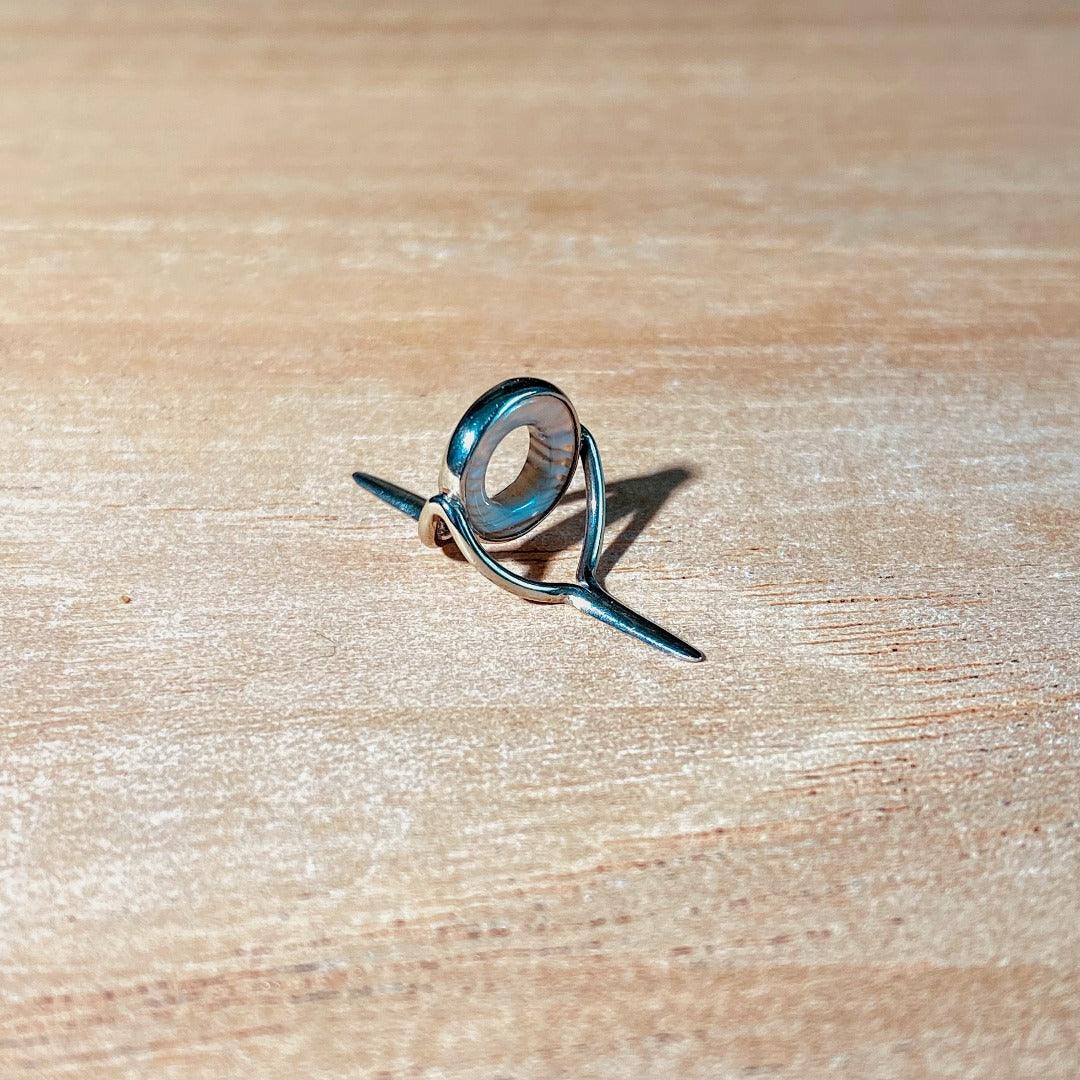 Agate Stripping Guide 8mm - Fish On! Custom Rods