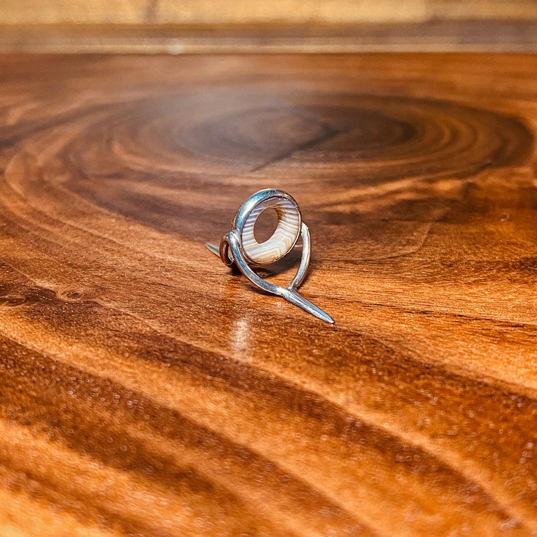 Agate Stripping Guide 8mm - Fish On! Custom Rods