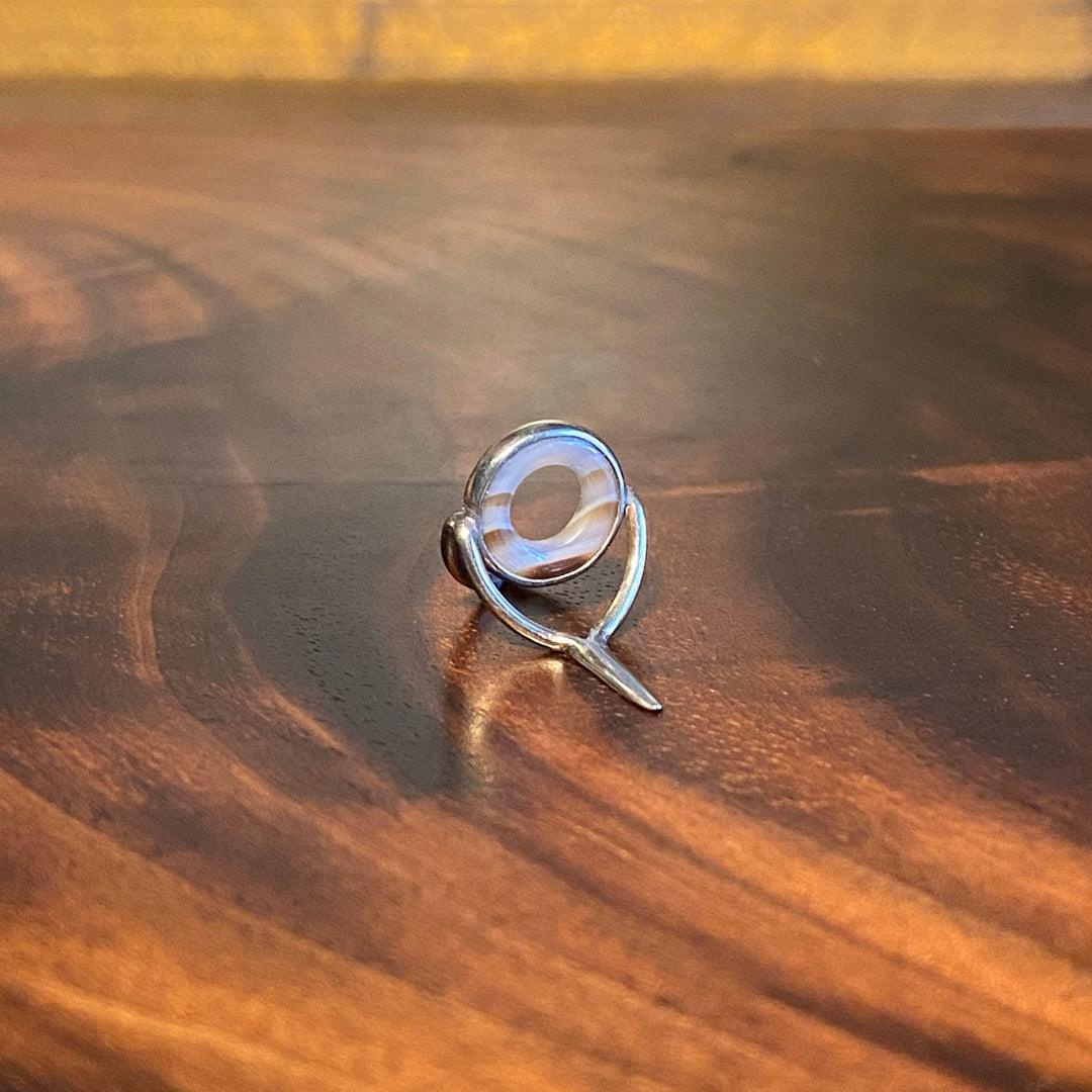 Agate Stripping Guide 8mm - Fish On! Custom Rods