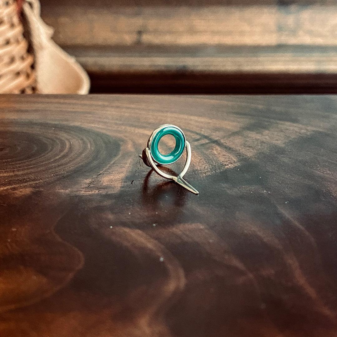 Agate Stripping Guide 8mm - Fish On! Custom Rods