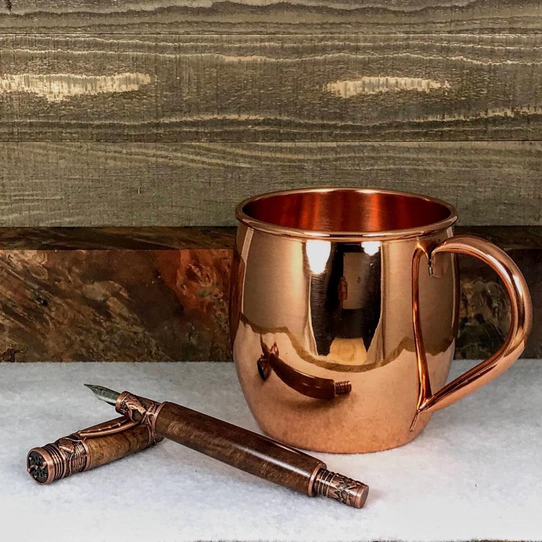 Barrel Smooth Copper Cup - Fish On! Custom Rods