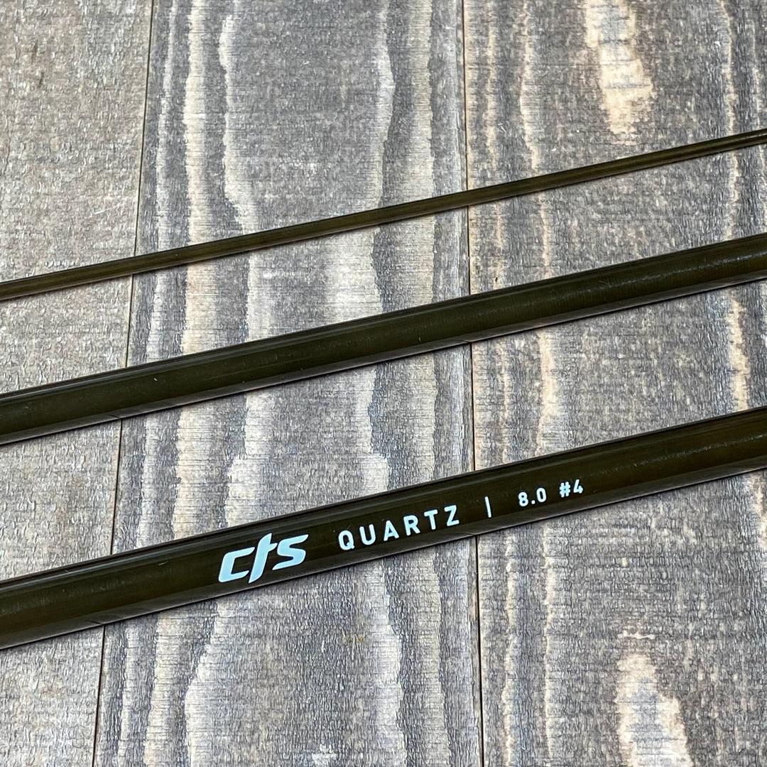 CTS CRYSTALGLASS™ 8'0" 4wt 3pc Seaweed - Fish On! Custom Rods