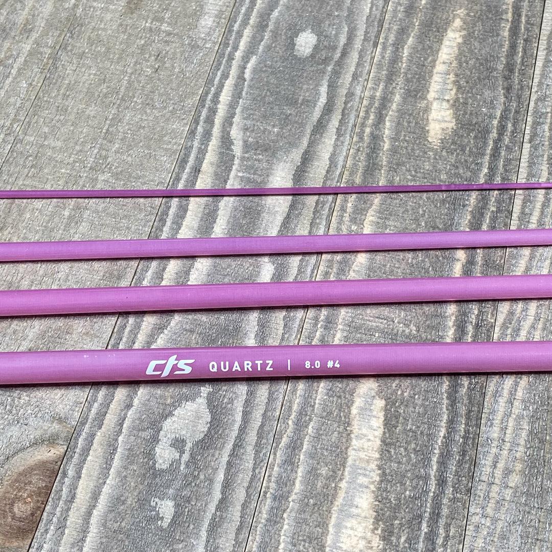 CTS CRYSTALGLASS™ 8'0" 4wt 4pc Dusk - Fish On! Custom Rods