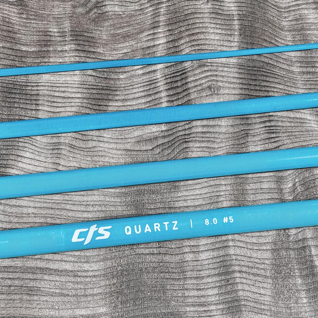 CTS CRYSTALGLASS™ 8'0" 5wt 4pc Pure - Fish On! Custom Rods