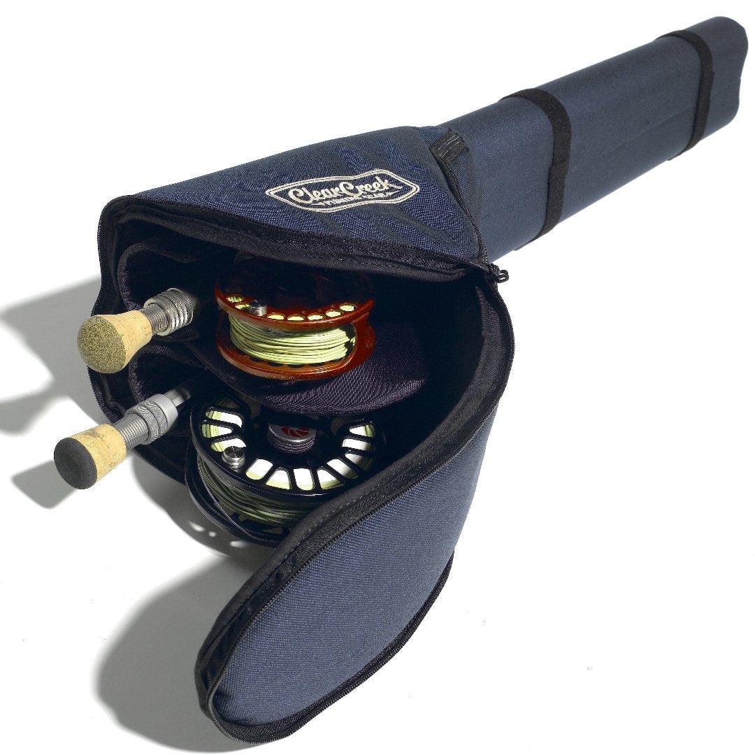 double fly rod and reel case Dual Rod & Reel Travel Case