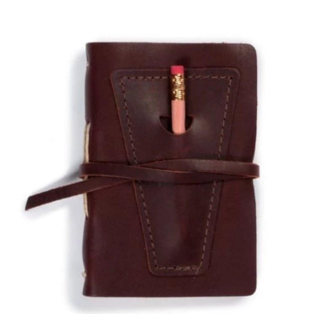 Epiphany Leather Journal with Pocket - Fish On! Custom Rods