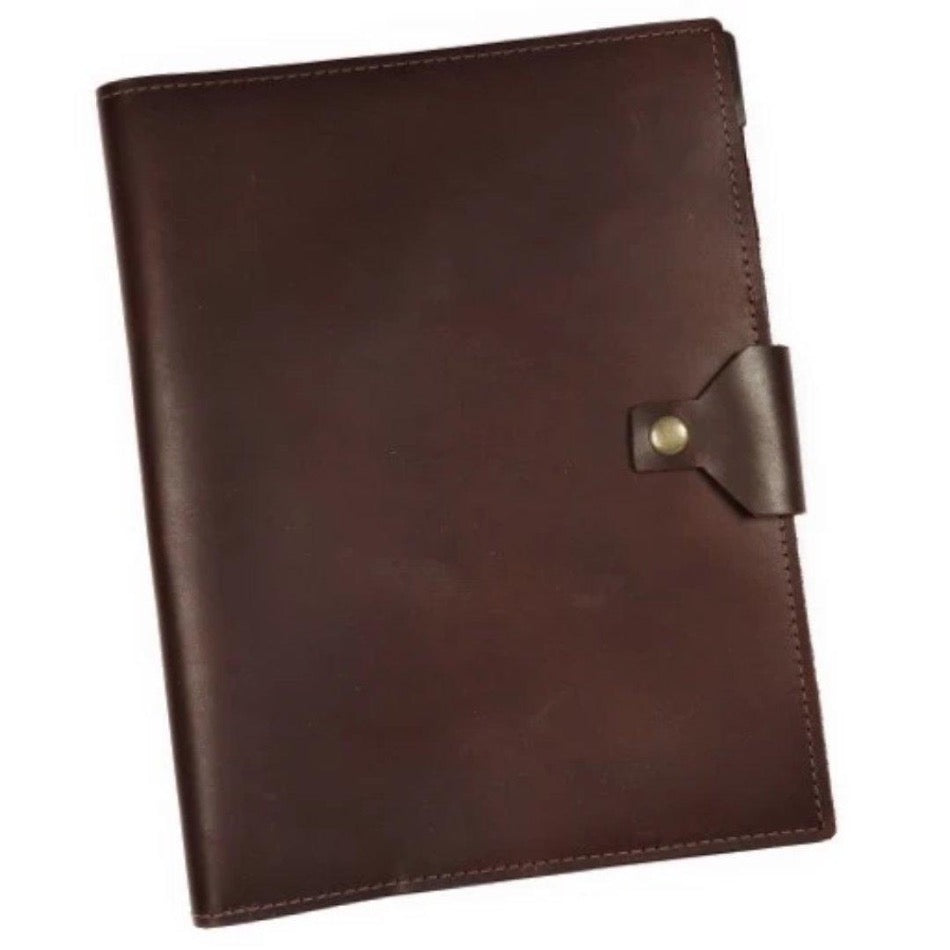 Executive Leather Notebook - Fish On! Custom Rods