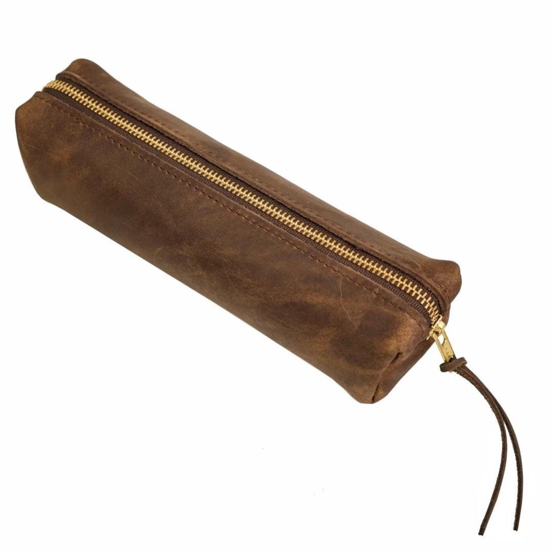 High Line Leather Pouch - Fish On! Custom Rods