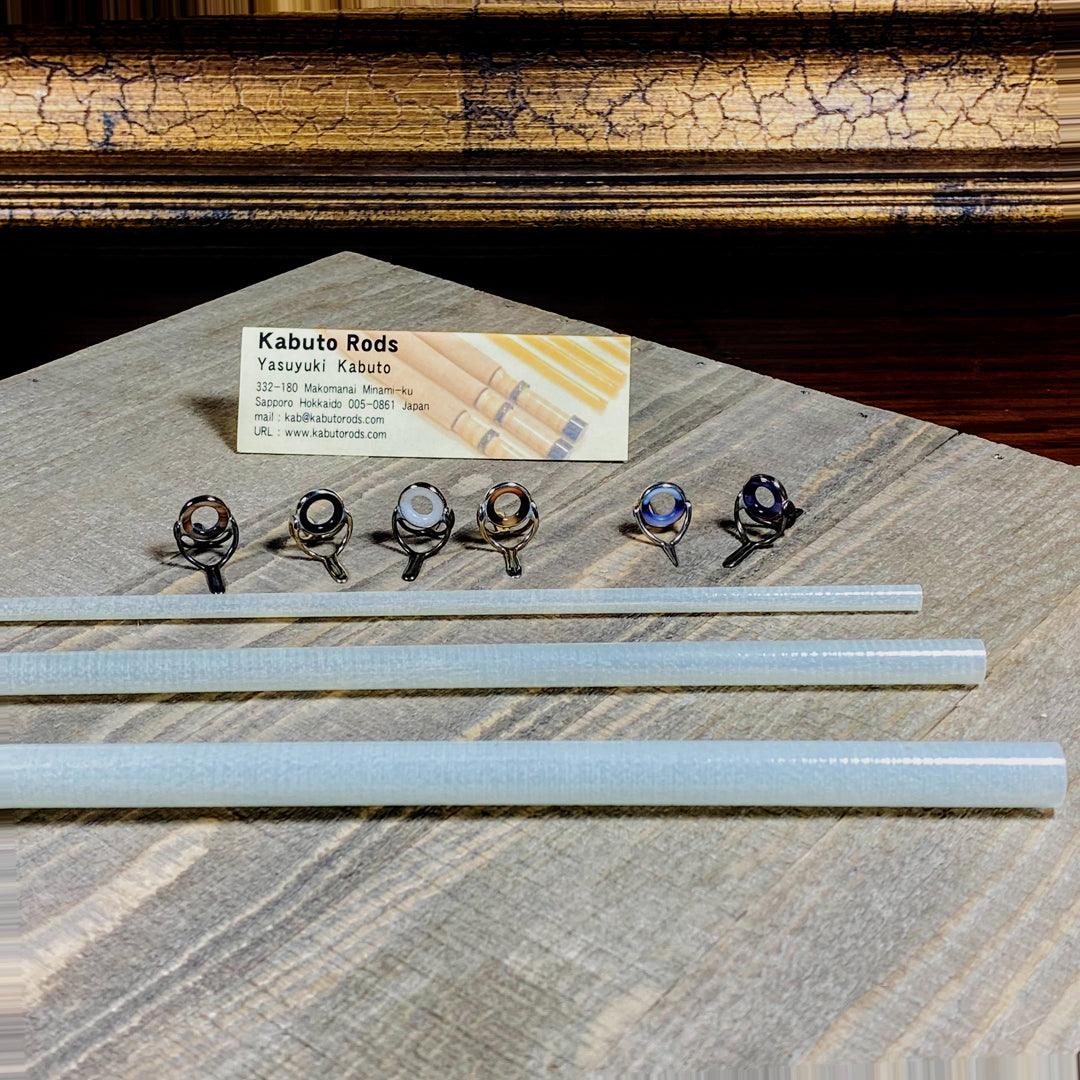 Kabuto Fly Rod Blanks 8’0” 3wt 3pc Unpainted - Fish On! Custom Rods