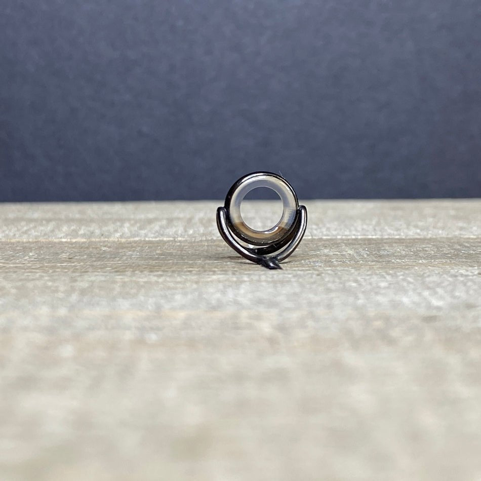 10mm Agate Stripping Guide Black Nickel - Fish On! Custom Rods